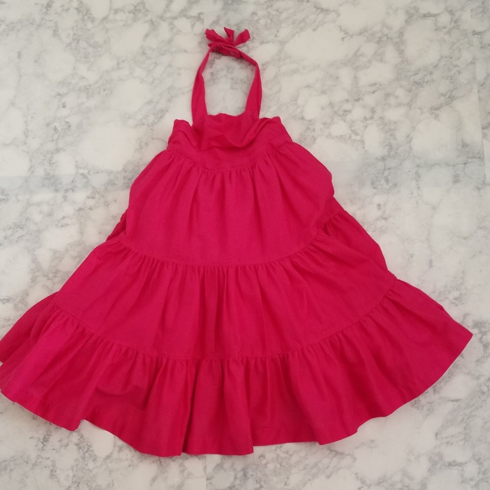 Gap Kids Ruffle Halter Dress